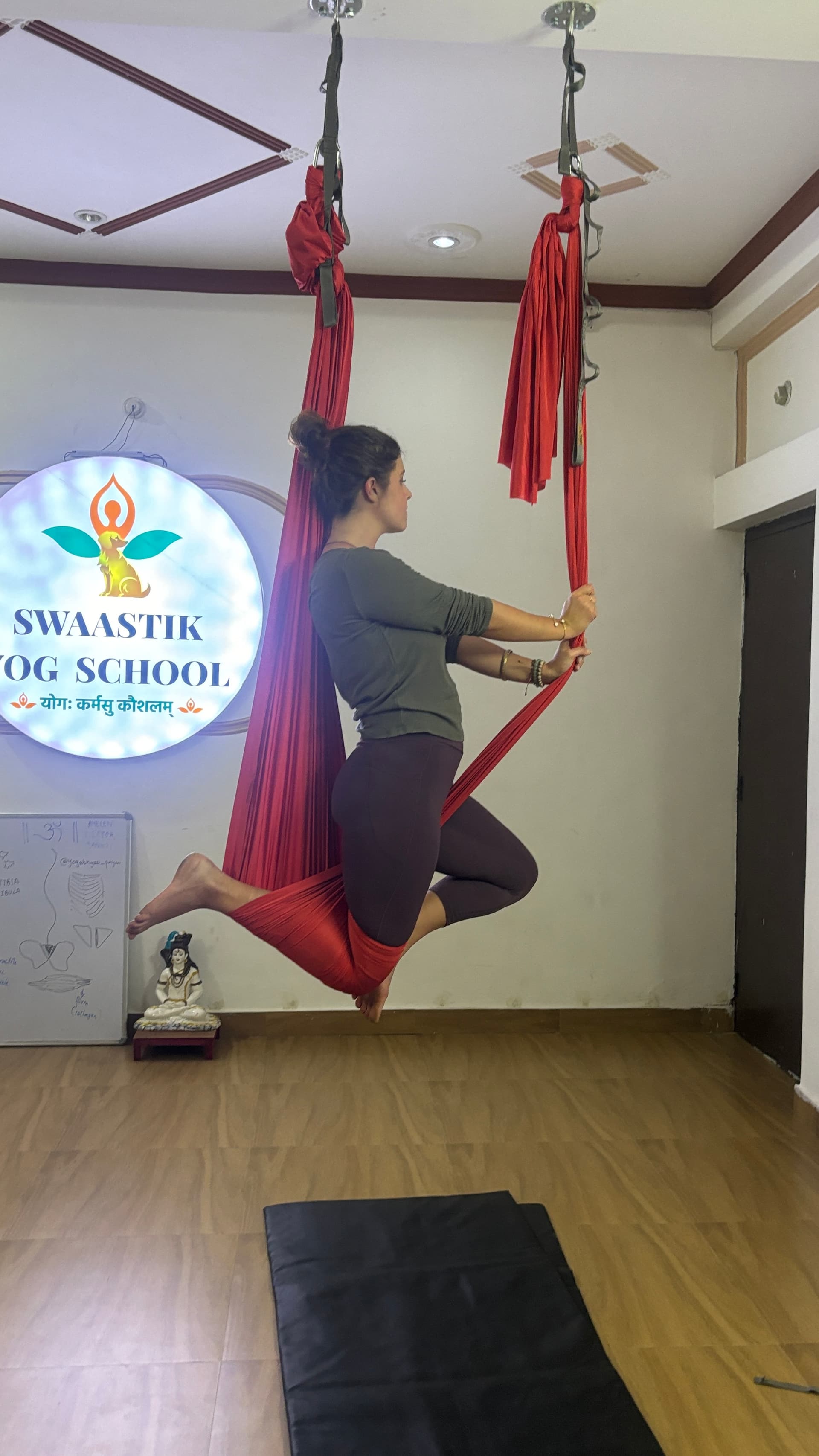 Aerial yoga marina grace