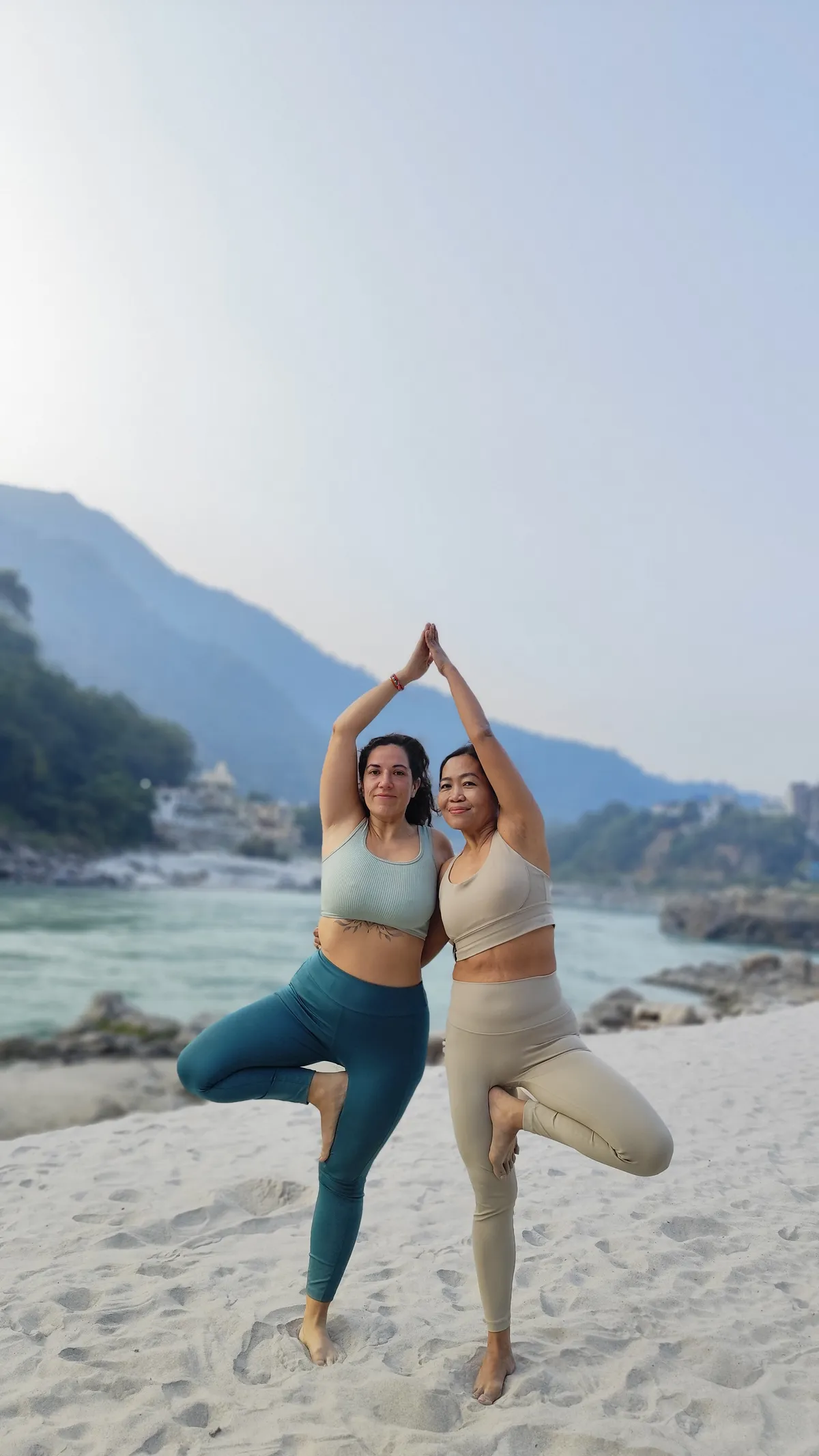 Yoga group bonding