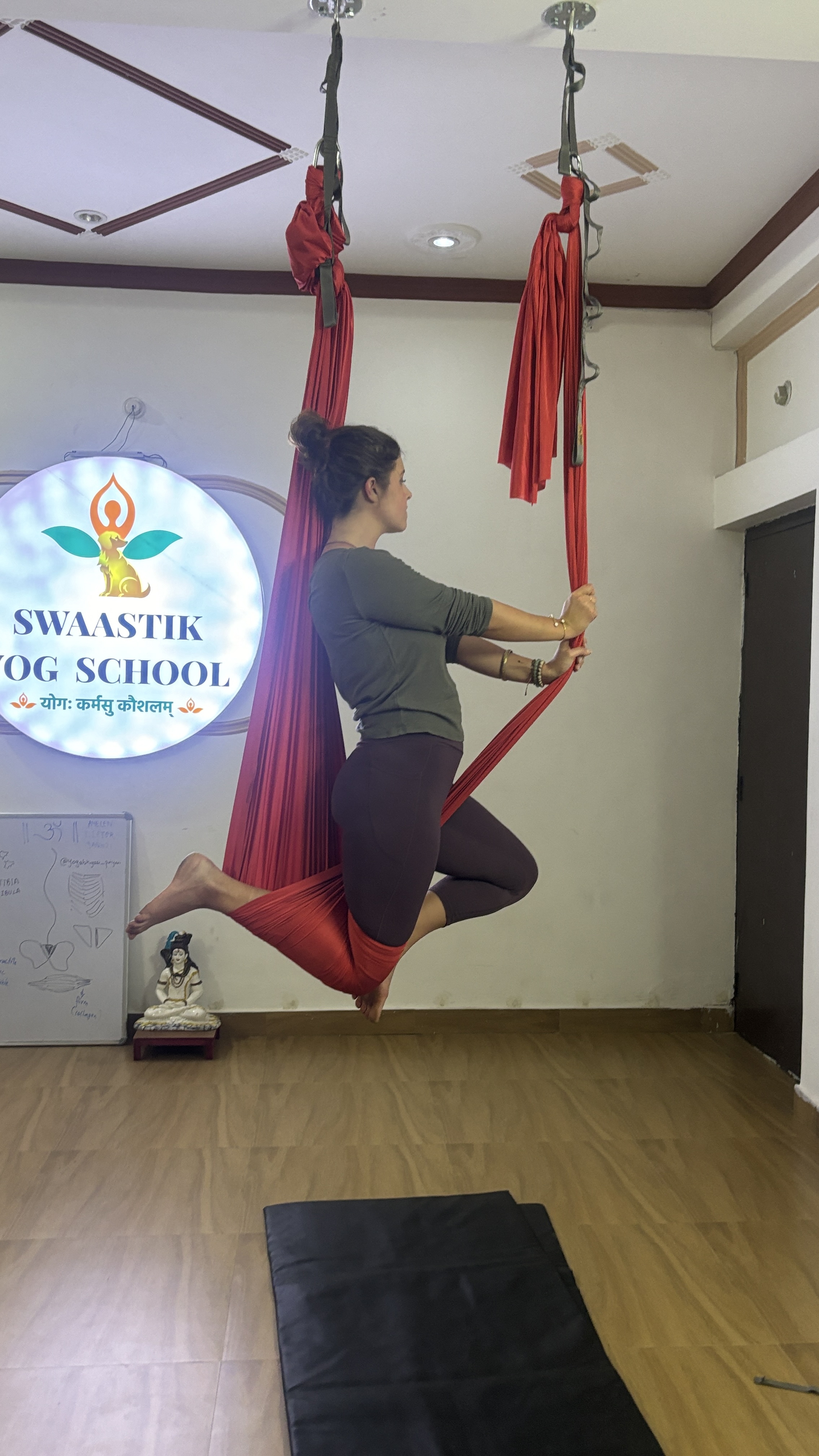 Aerial yoga marina grace