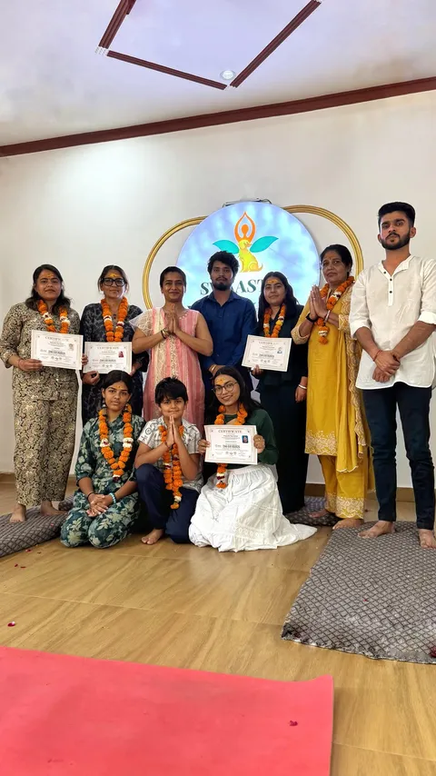 March TTC Graduation Day at Swaastik Yog School